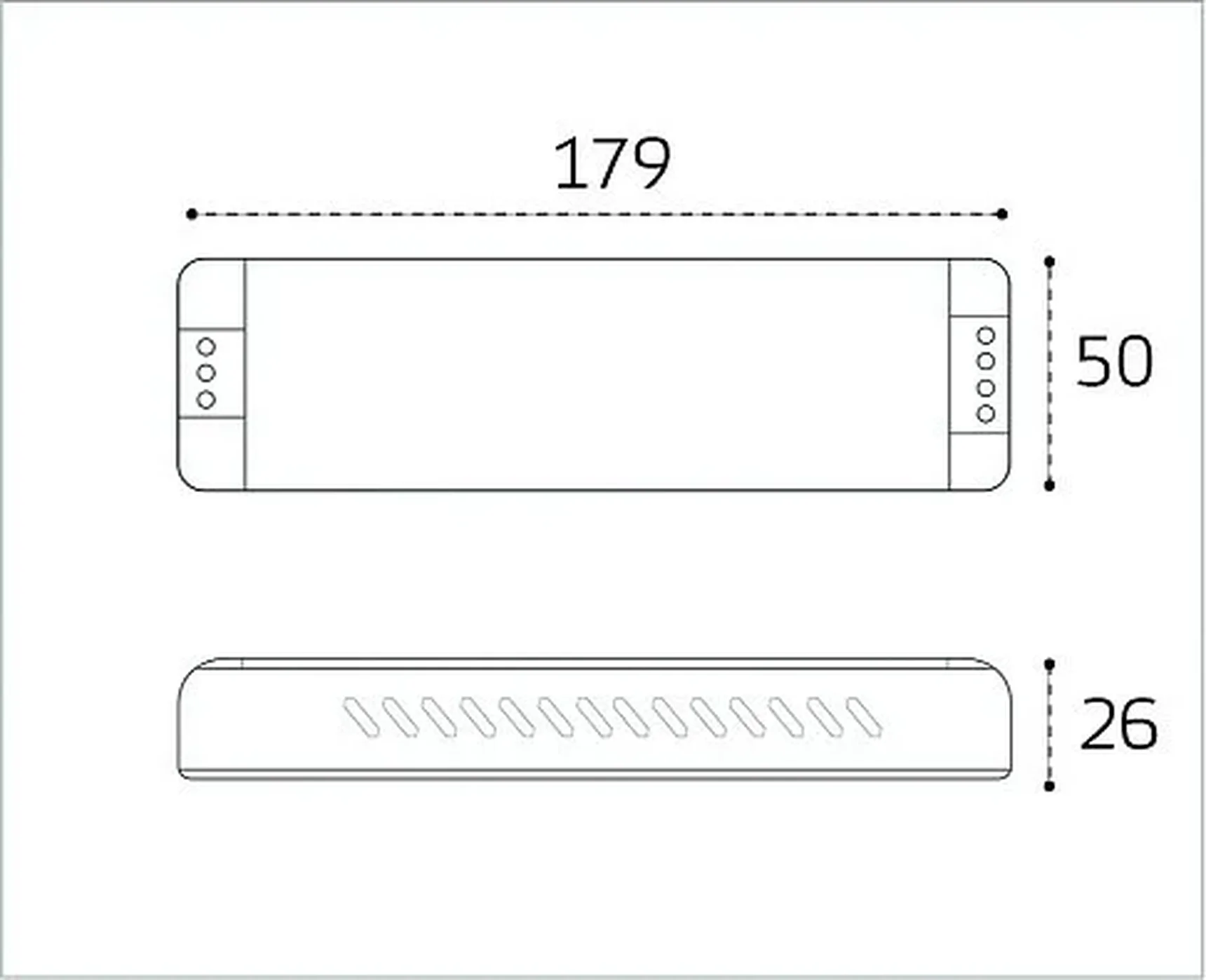 M04-514 серия ITA-24V-200W 170x50x25mm блок питания