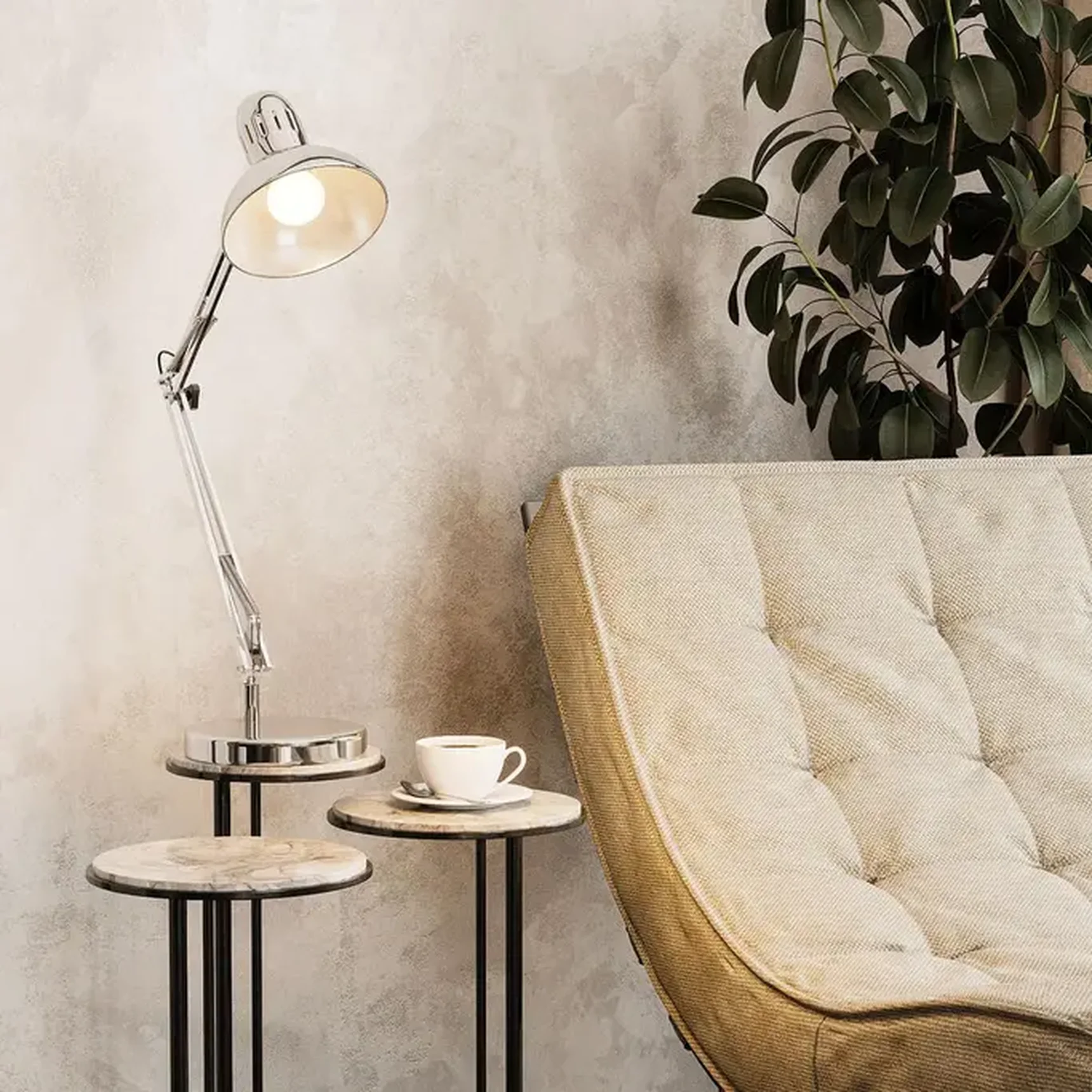 Лампа светодиодная сенсорная Gauss E27 10W 4100K матовая 102502210-M