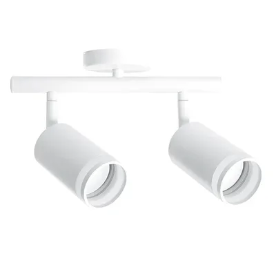 Cветильник настенно-потолочный под лампу GU10, белый ML232 LUNA