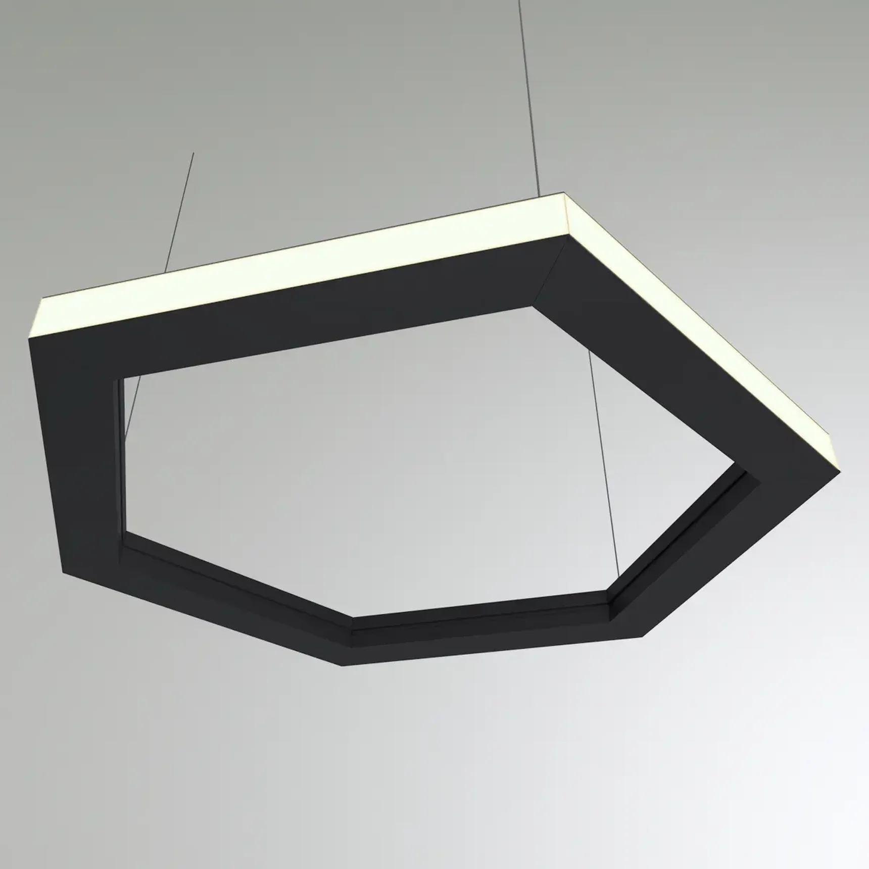 Светильник RVE-PLS5070-OUT-HEXA-531-P 531x460x50мм