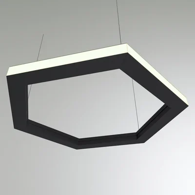 Светильник RVE-PLS5070-OUT-HEXA-531-P 531x460x50мм