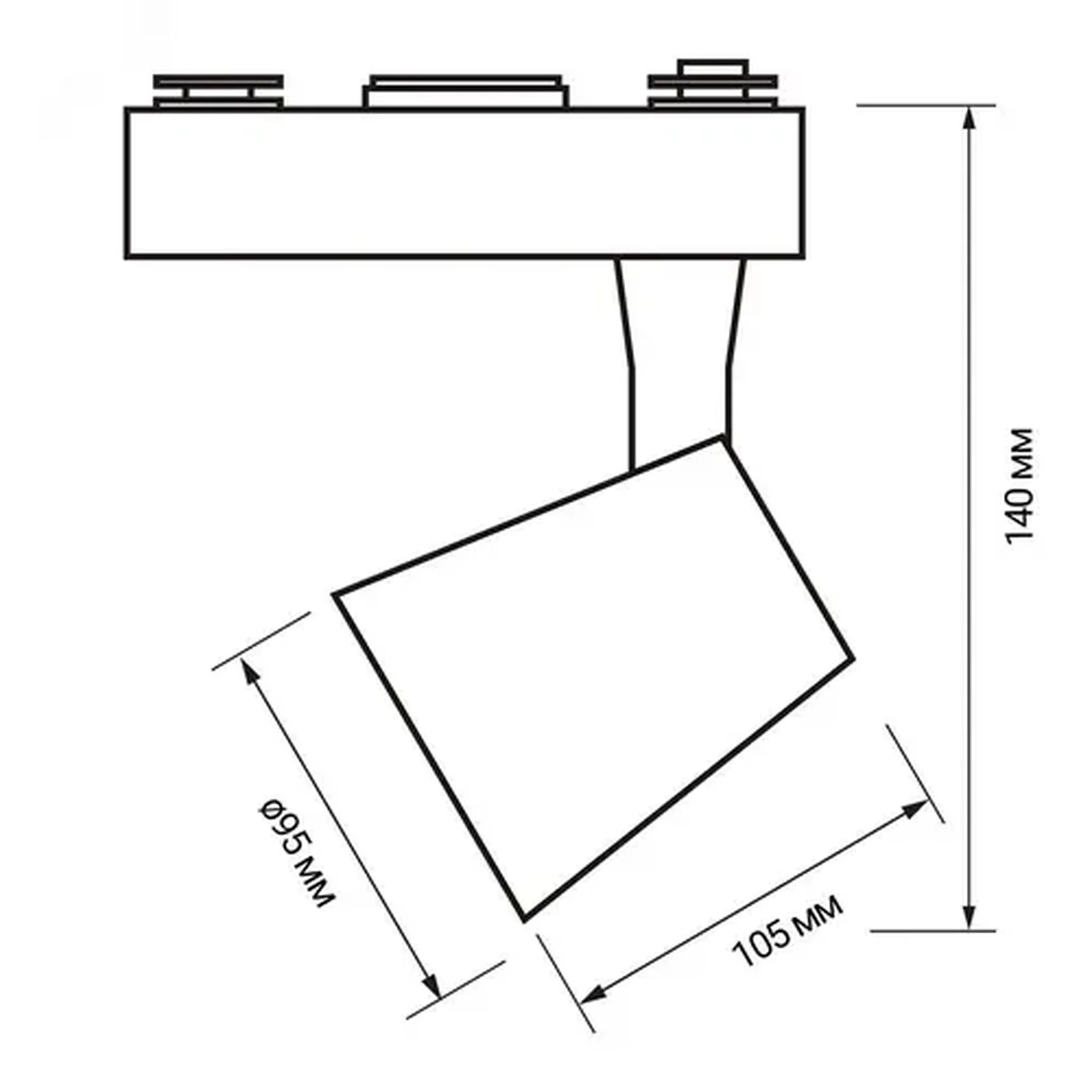 Трековый светильник светодиодный PTR 0330 30w, 5010598