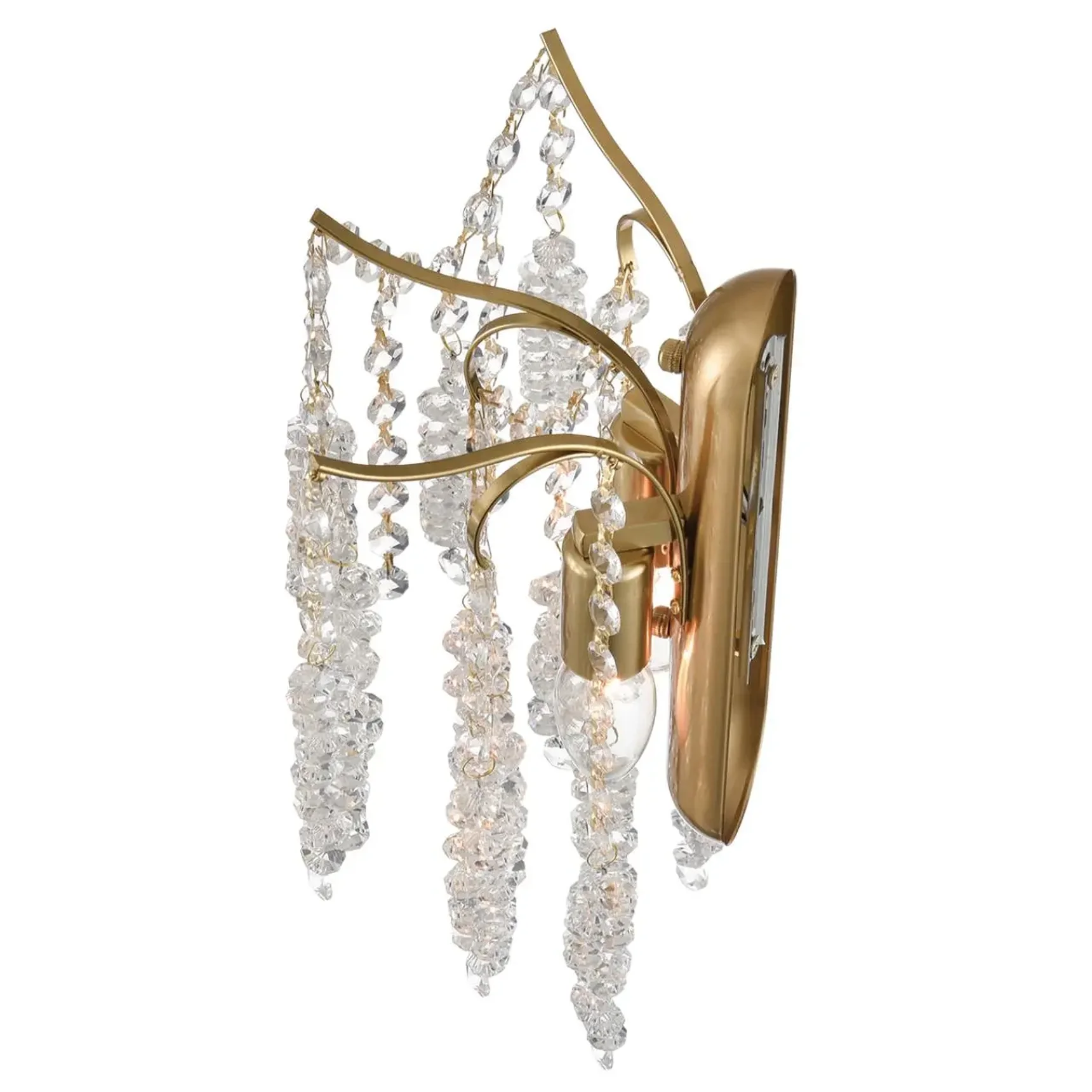 8243/2W CLASSI LN25 22 латунь, металл/хрусталь бра E14 2*40W 220V KRISTINA