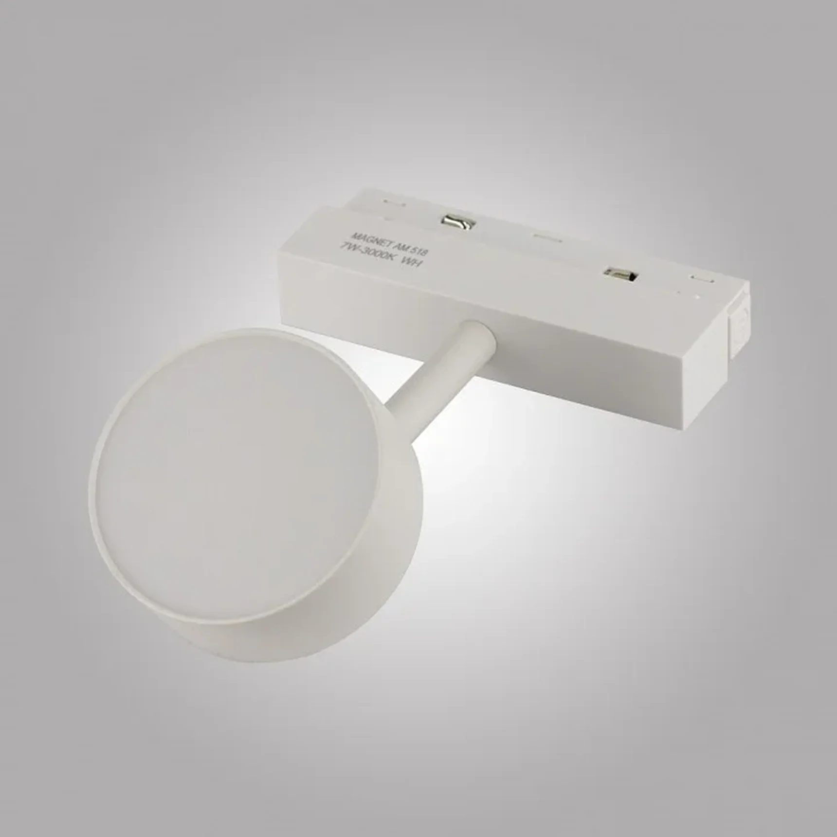 Магнитный трековый светильник OPAL, MAGNET AM518 7W 3000K WH