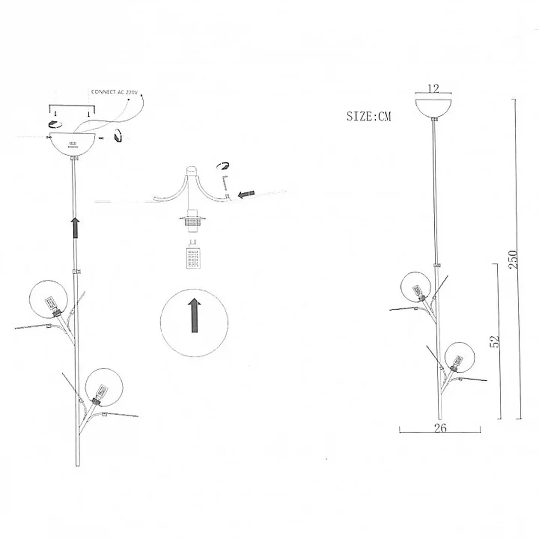 Подвесной светильник Imperiumloft MATISSE MATISSE-ONE01