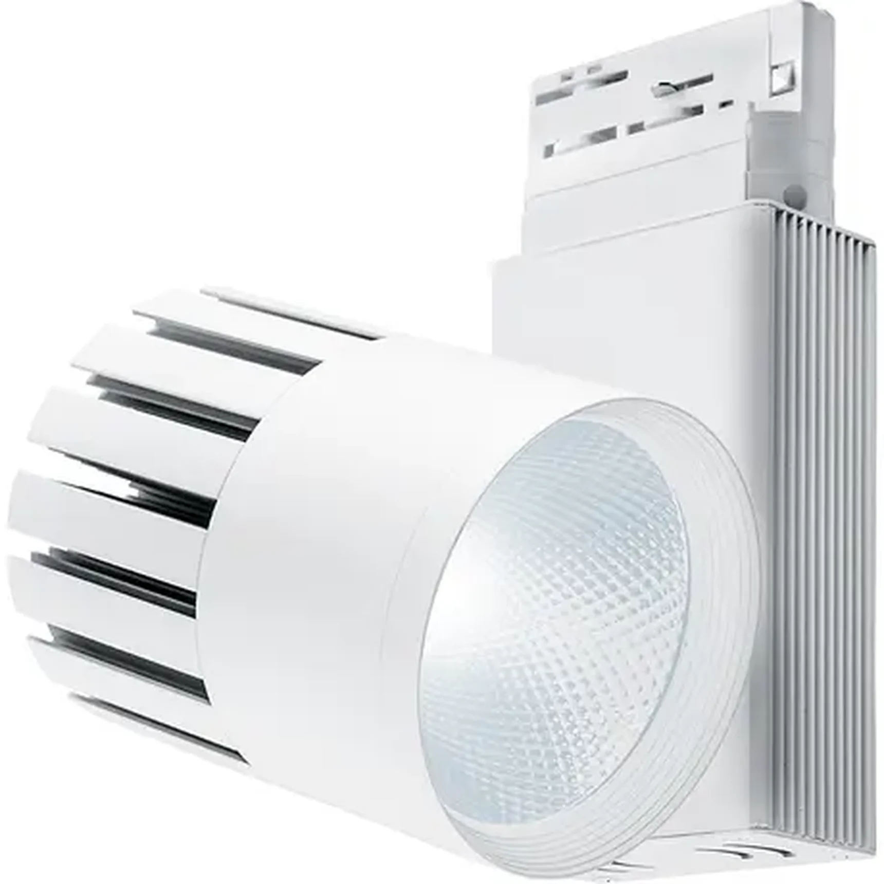 Светильник трековый светодиодный на шинопровод 30W, 2700 Lm, 4000К, 35 градусов, белый, 3-х фазный, AL105 со встроенным драйвером серия MarketBright