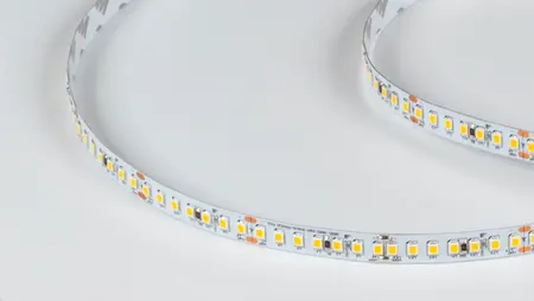 Светодиодная лента SWG PRO 2835, 168 LED/м, 17,3 Вт/м, 24В , IP20, Цвет: Теплый белый, SWG2P168-24-17.3-WW-20