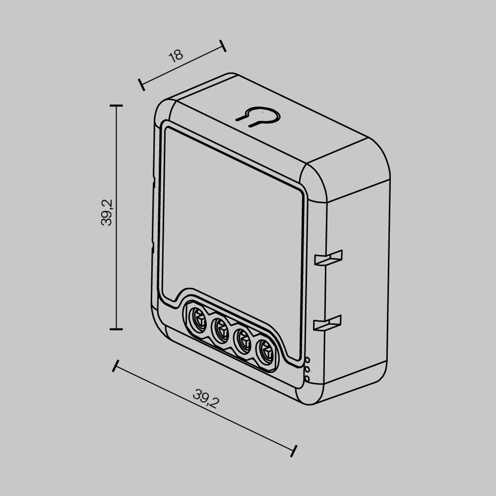 WI-FI диммер одноканальный, MD005