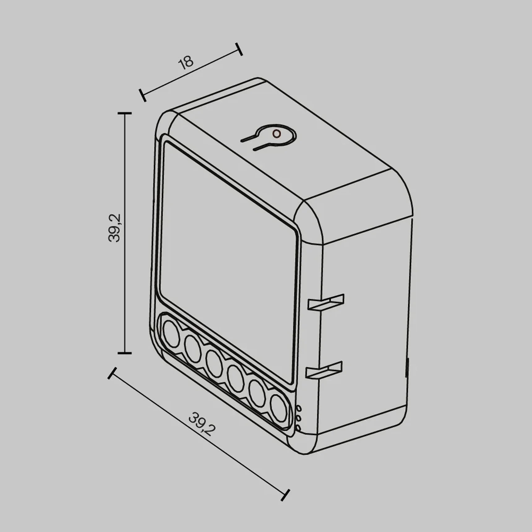 WI-FI диммер двухканальный, MD006