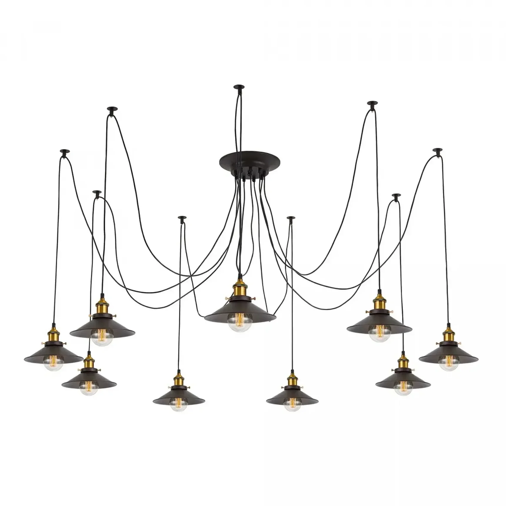 Подвесная люстра Citilux Эдисон CL451091