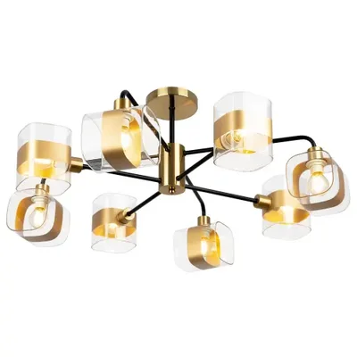 Citilux Бертон CL140181 Люстра потолочная Бронза