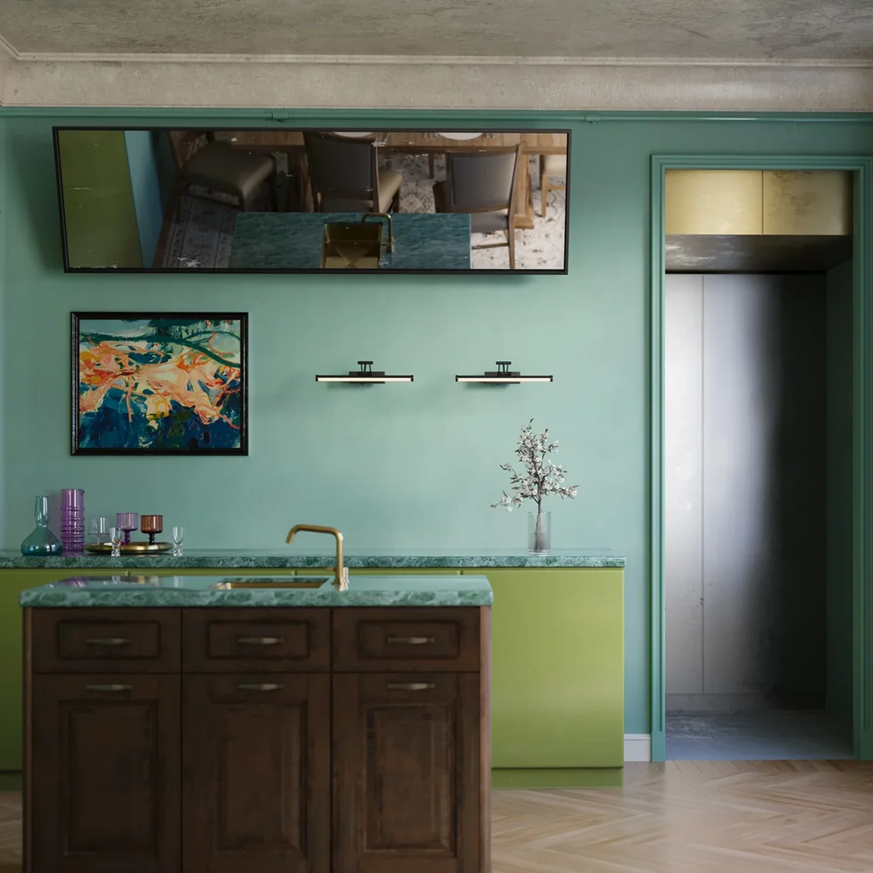 Подсветка Luster 2700K 3Вт, MIR268WL-L3B3K