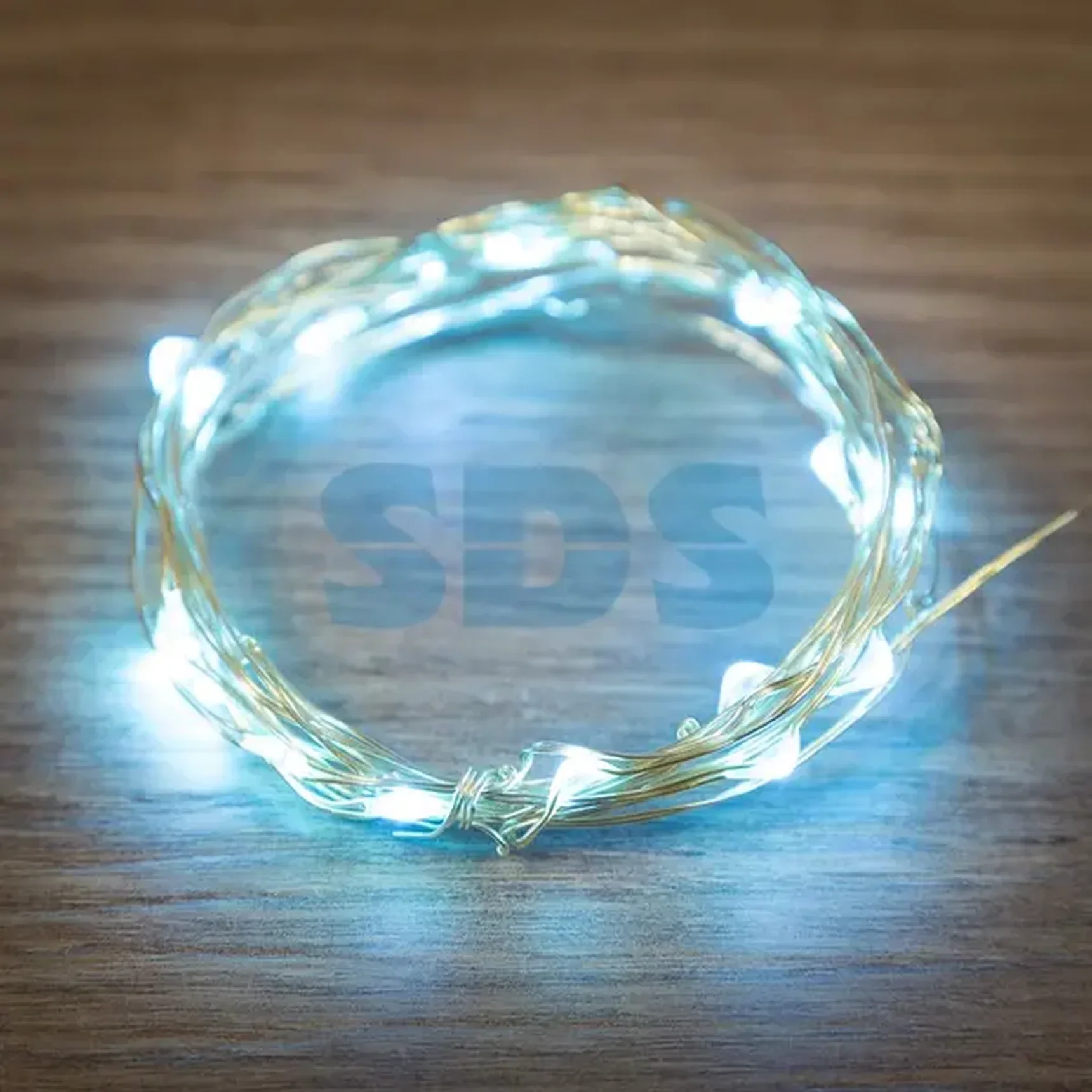 Гирлянда Роса, 2 м, 20 диодов, цвет голубой