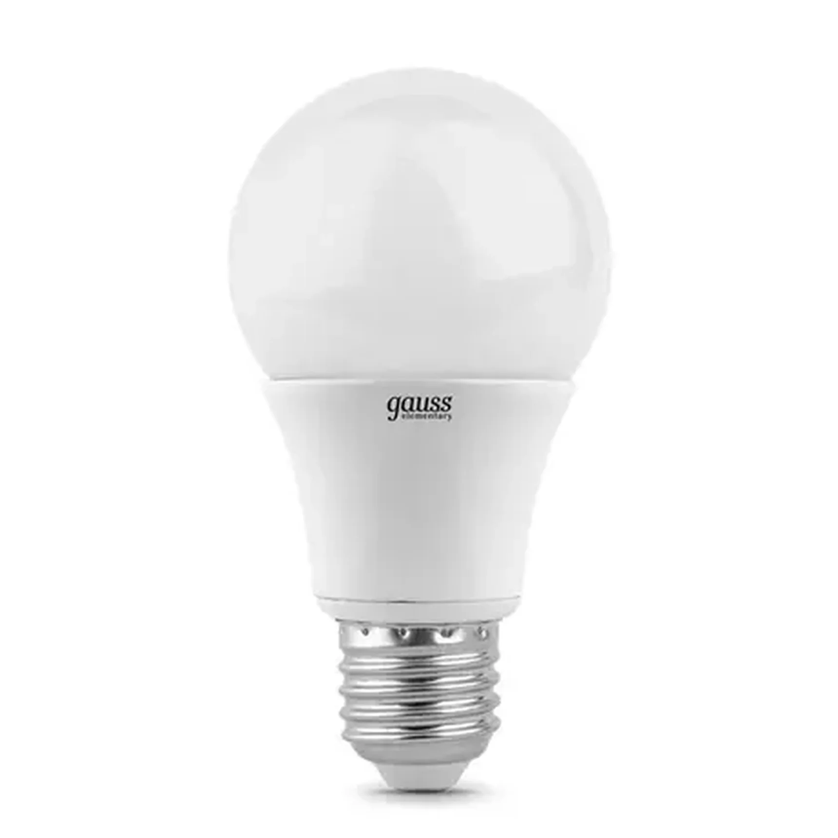 Лампа светодиодная Gauss E27 7W 2700K матовая 23217A