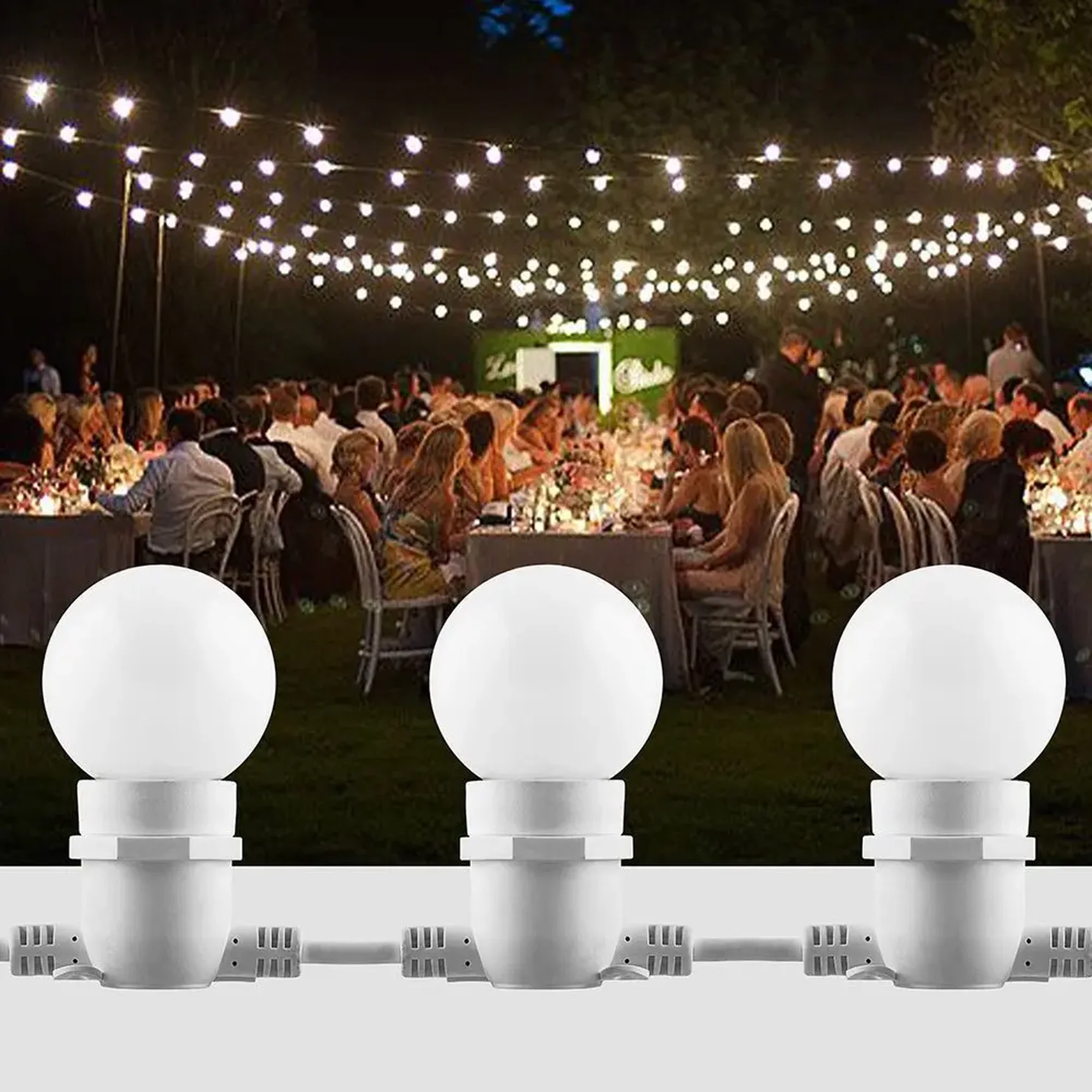 Лампа светодиодная Feron LB-37 Шарик матовый E27 1W 230V 2700K, 25878