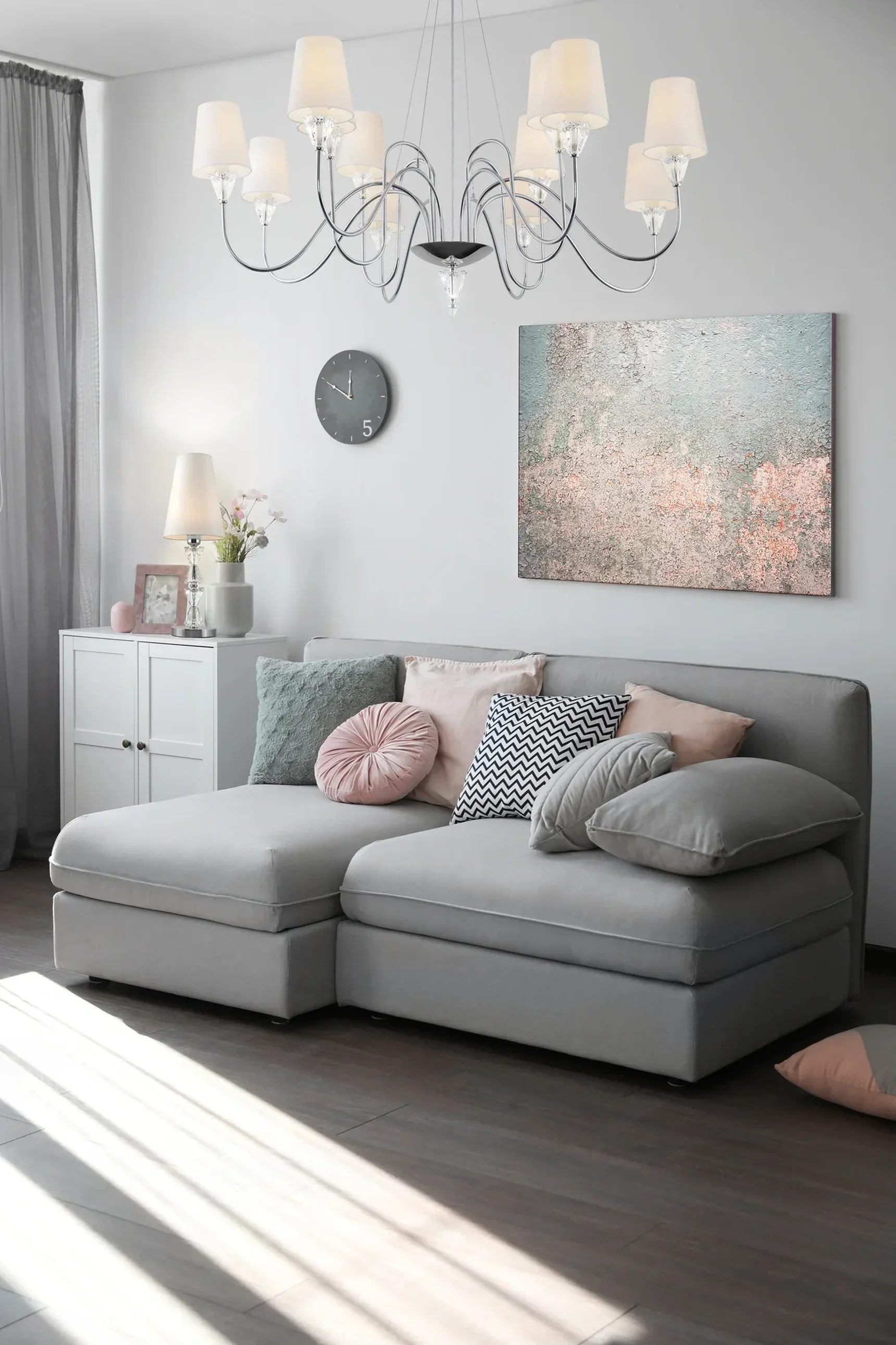 Люстра Florero E14x12, MOD078PL-12CH