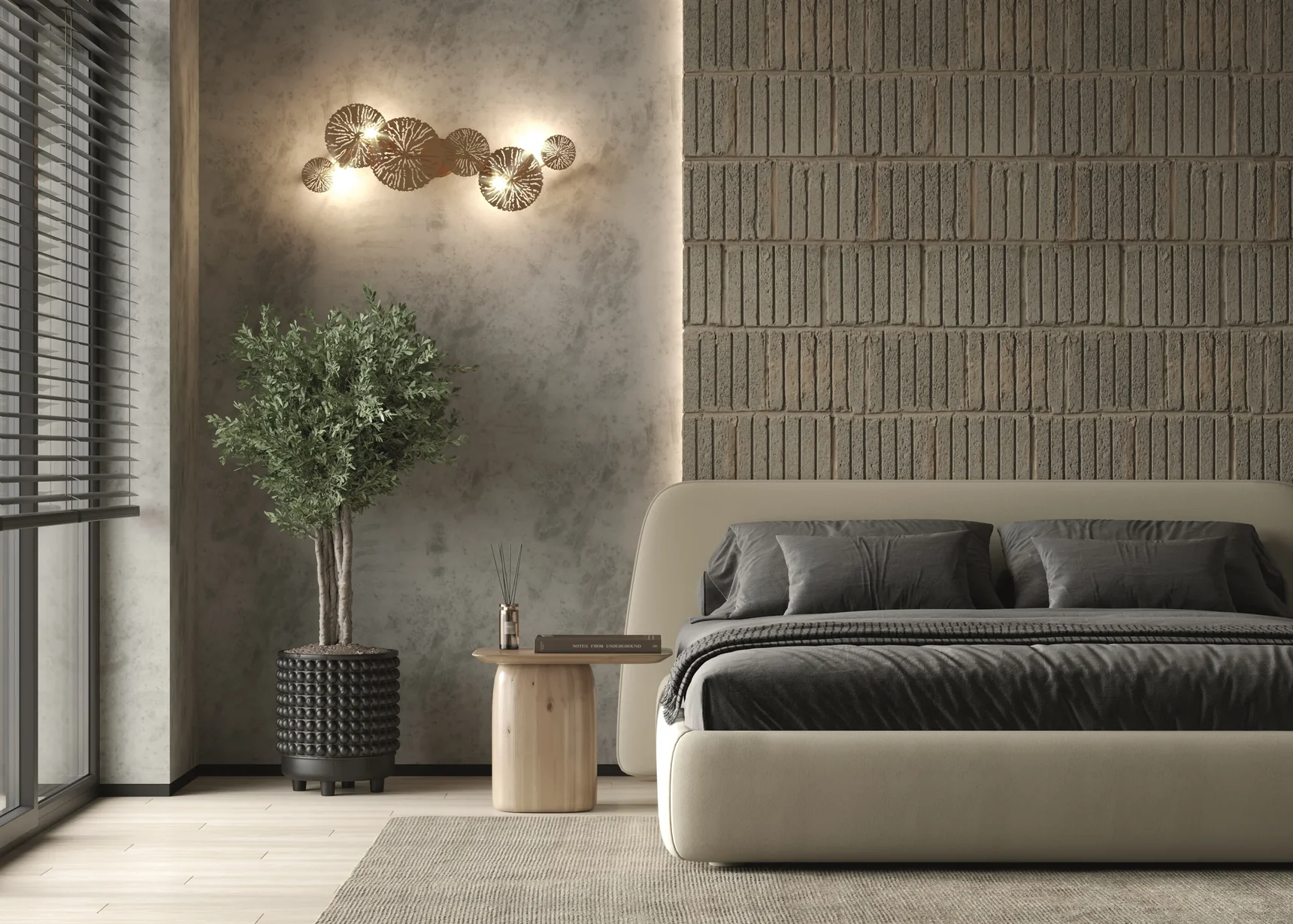 Настенный светильник (бра) Lovetann E14х4, MOD082WL-04G