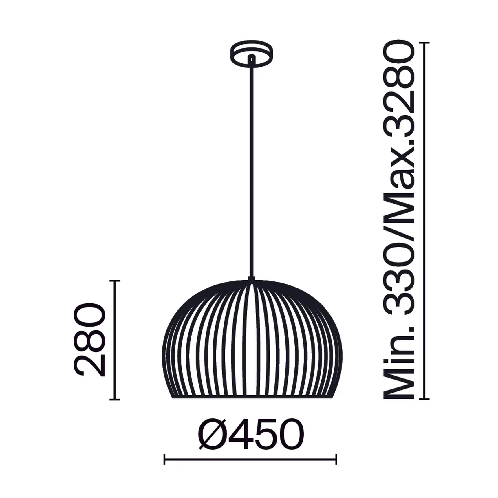 Подвесной светильник Roots E27х1, MOD195PL-01W1