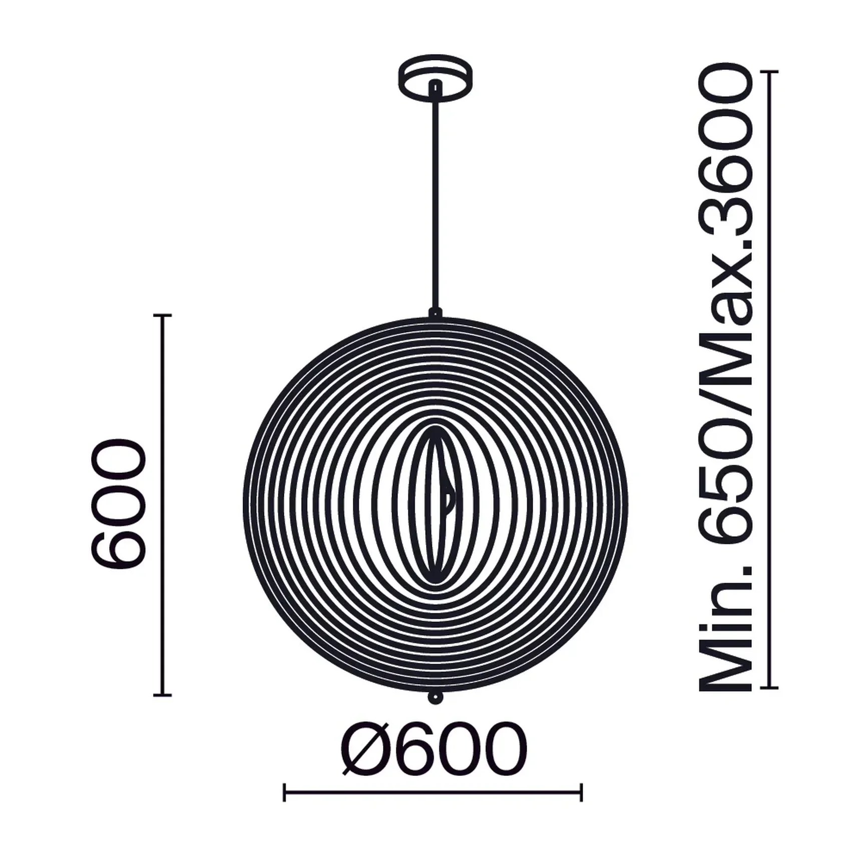 Подвесной светильник Roots E27х1, MOD197PL-01W2