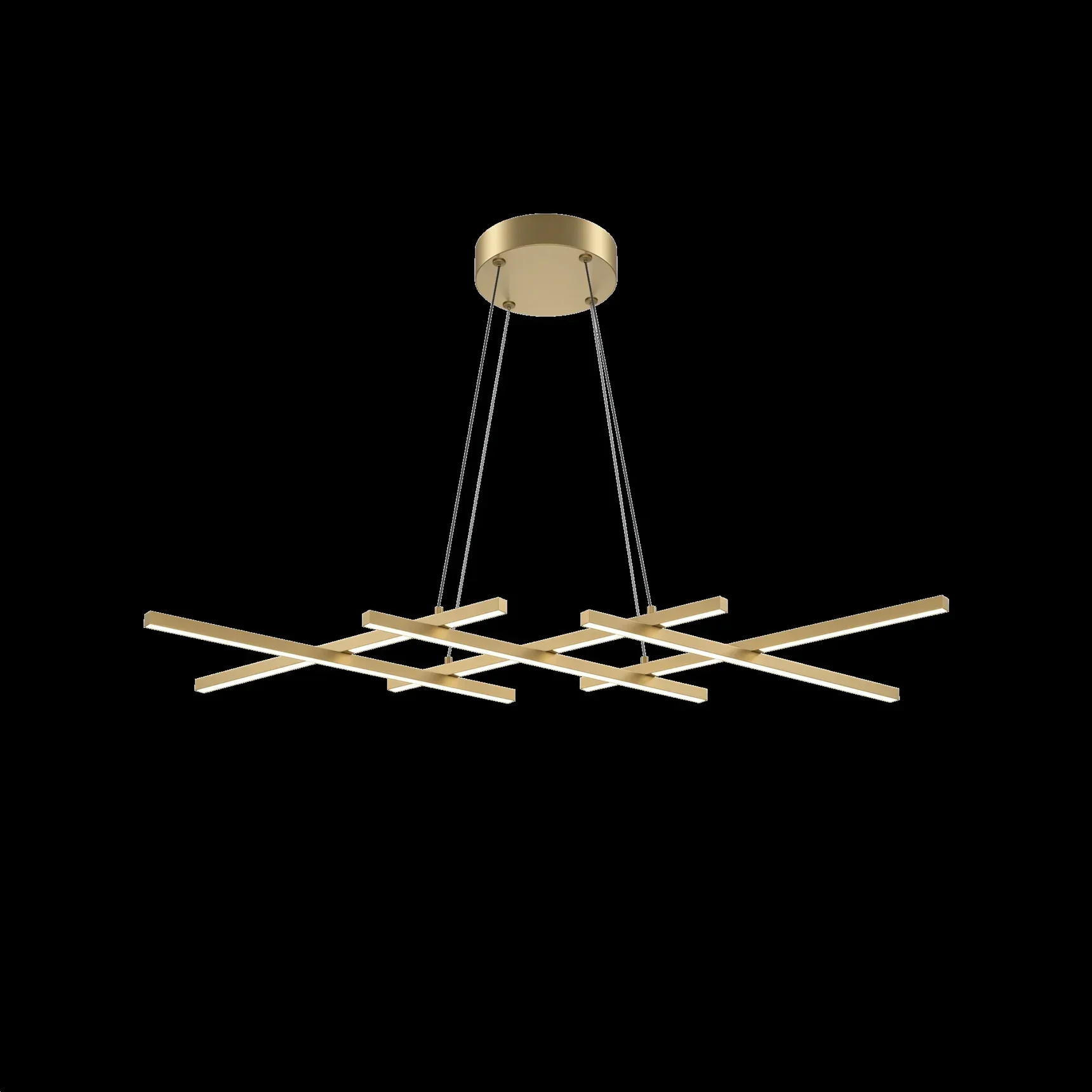 Подвесной светильник Halo 2600-3500К 40Вт, MOD244PL-L50BSK