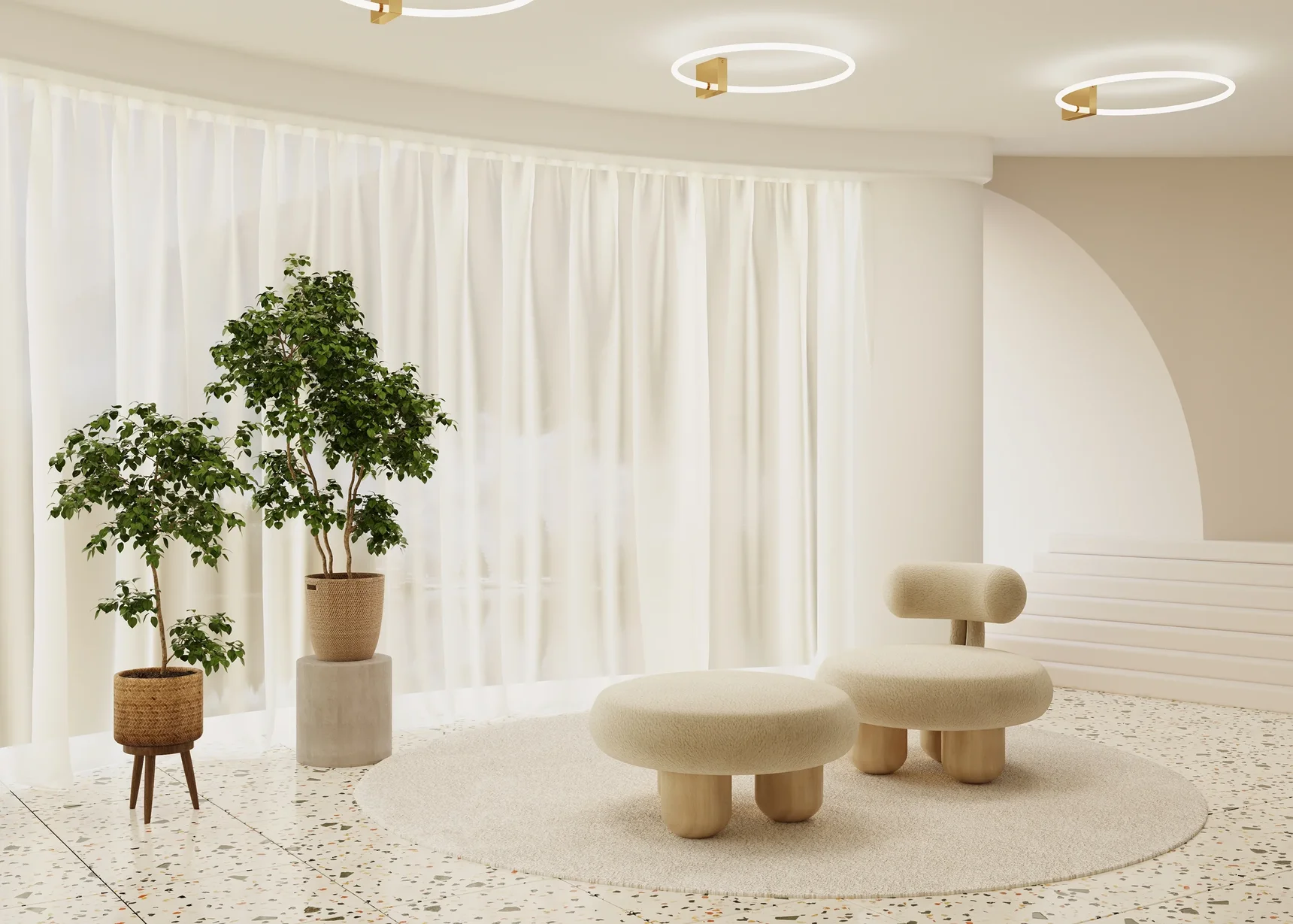 Потолочный светильник Anillo MOD315CL-L25G3K