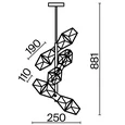 Подвесной светильник Cocktail time G9х6 MOD325PL-06G1