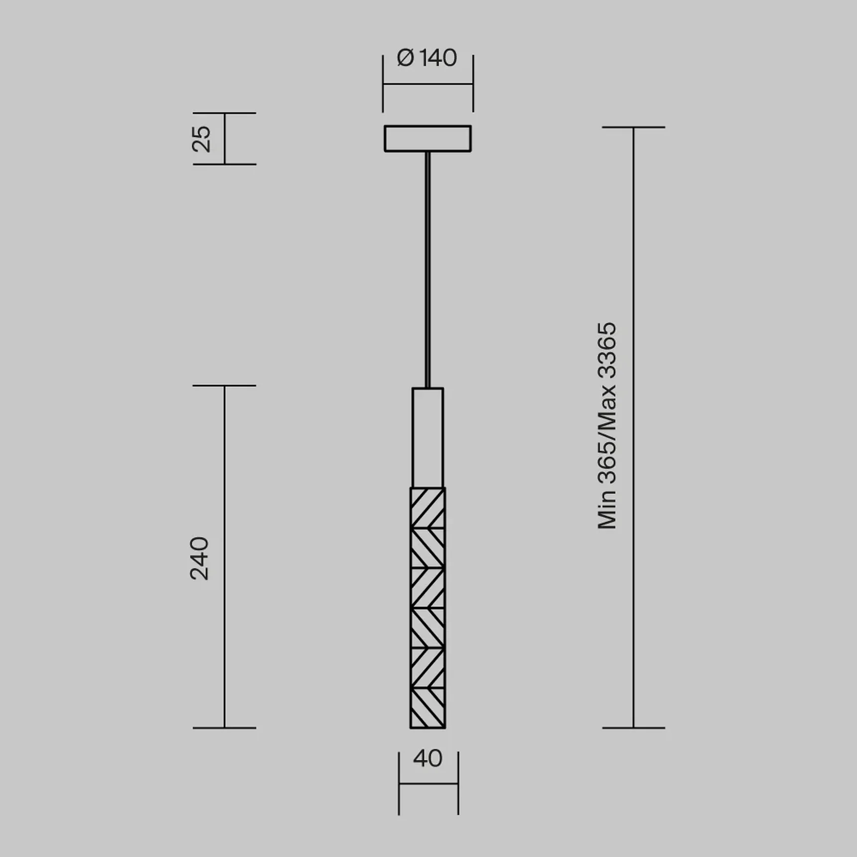 Подвесной светильник Selemo 3000К 4Вт, MOD328PL-L3BS3K