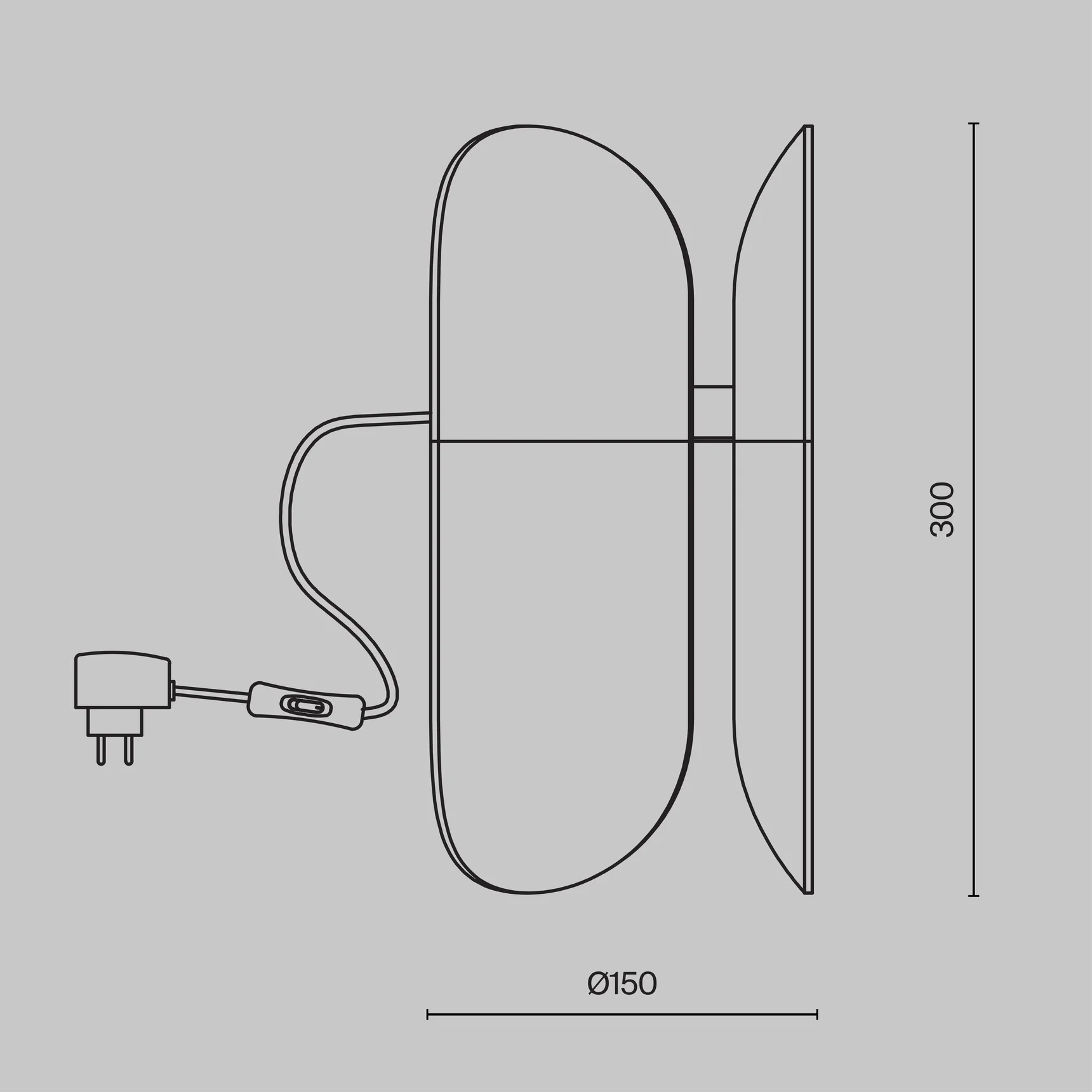 Настольный светильник Insight 3000К 6Вт MOD416TL-L6BR3K