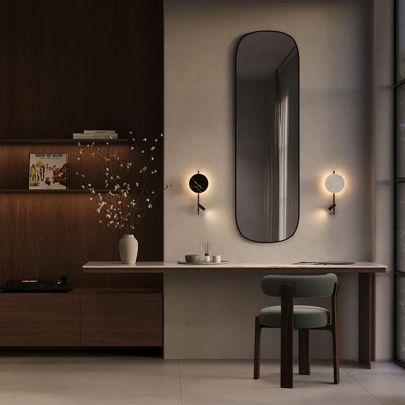 Настенный светильник (бра) Solution 3000К 9Вт, MOD450WL-L9W3K