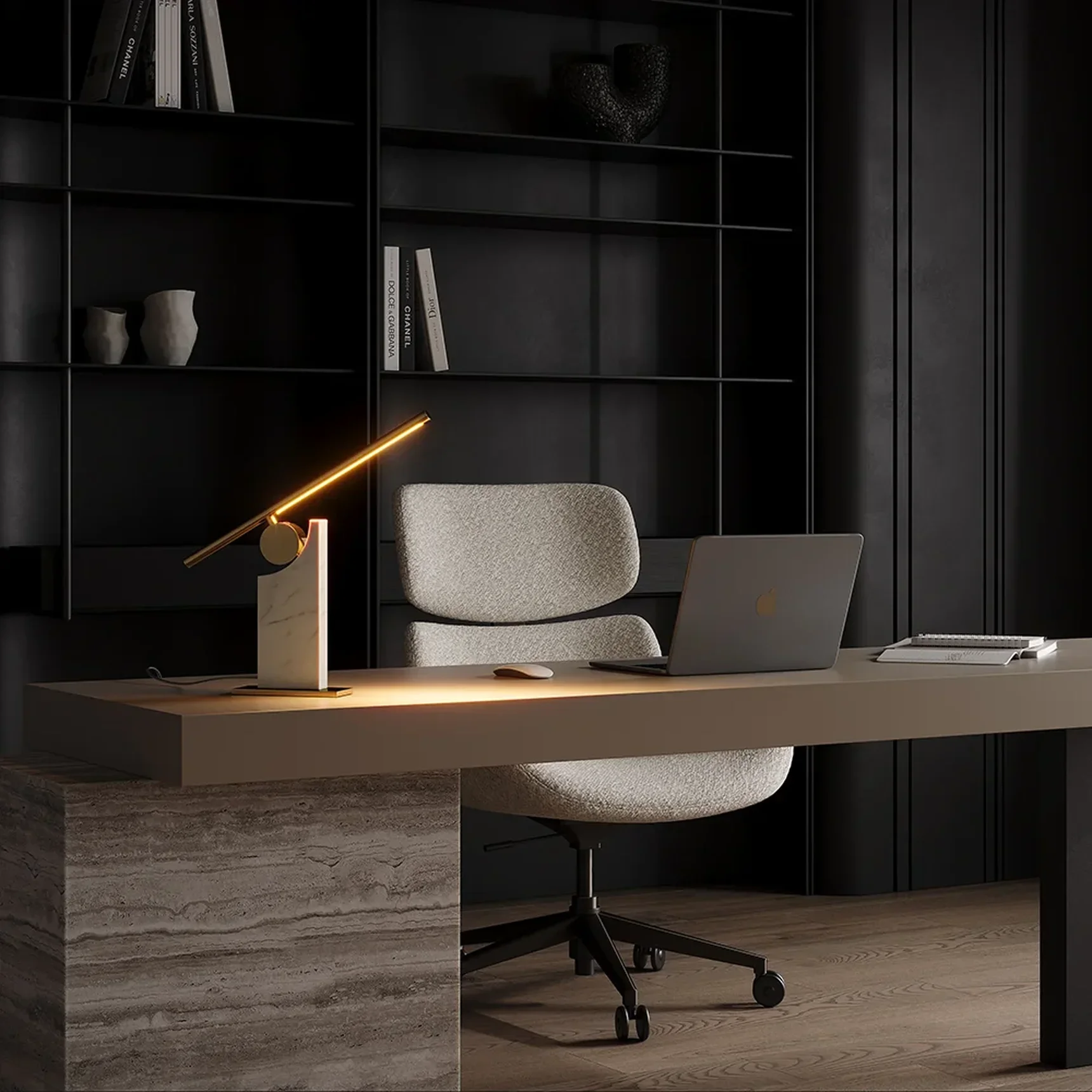 Настольный светильник Monumento 3000К 9Вт, MOD467TL-L9BS3K