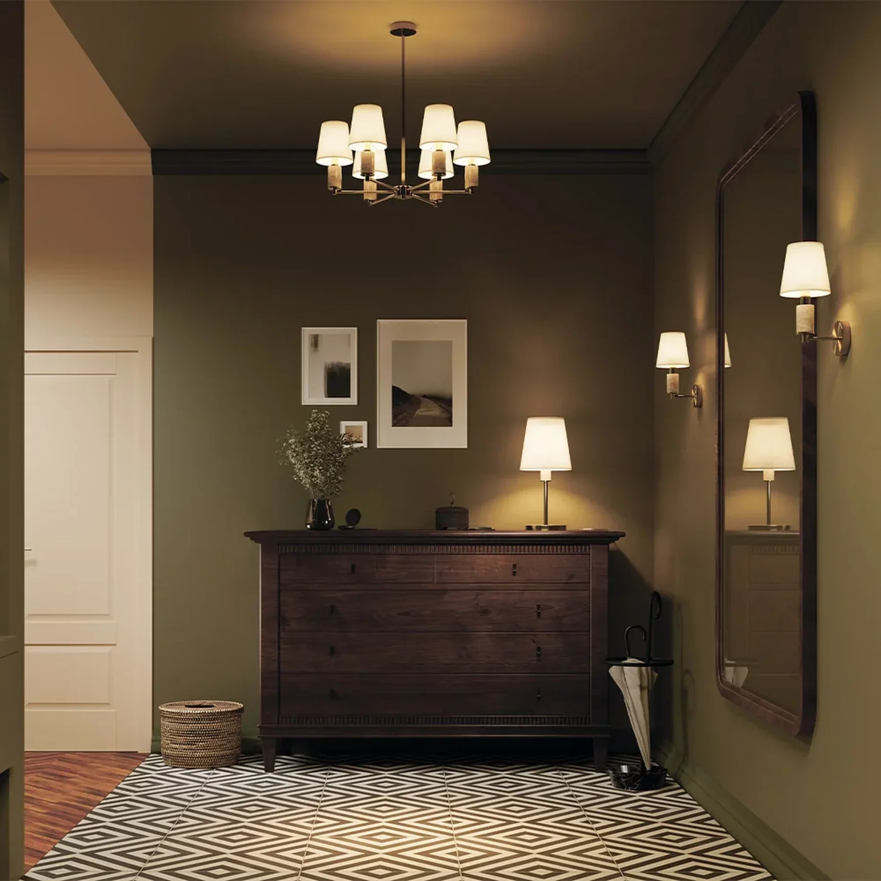 Настольный светильник Lira E27х1, MOD483TL-01BS