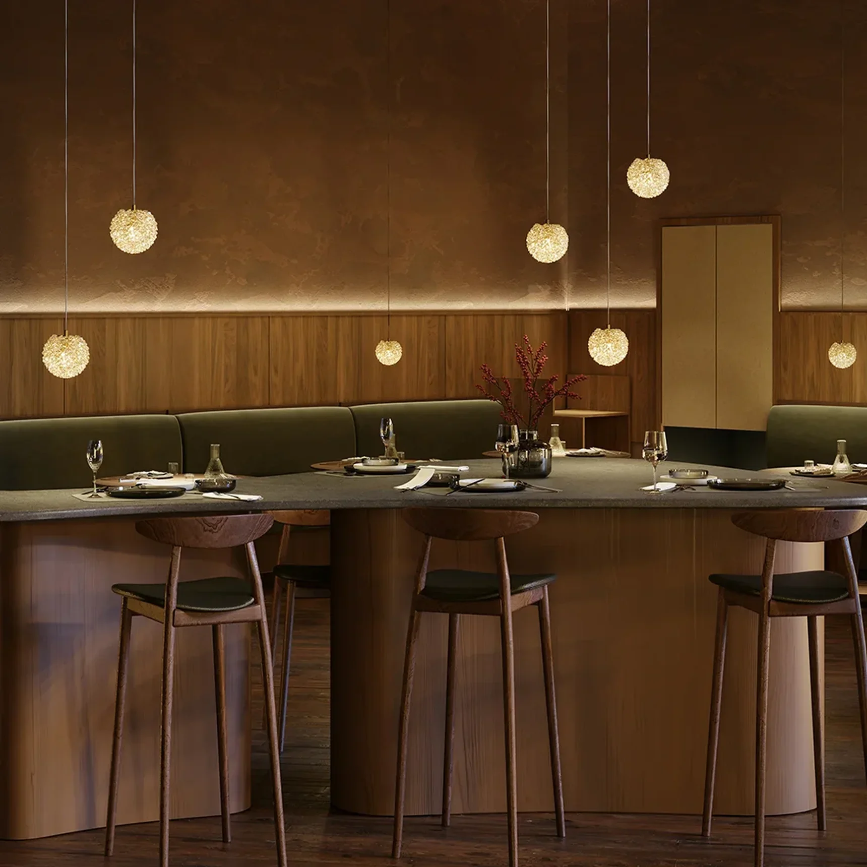 Подвесной светильник Adamant G9х1, MOD487PL-01BS