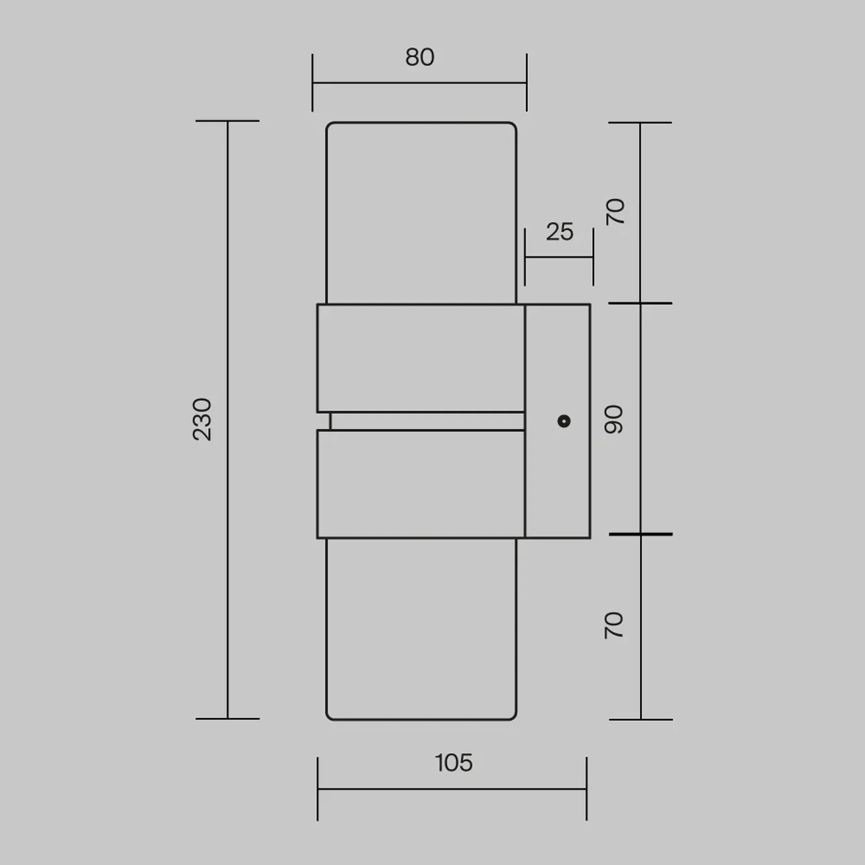 Настенный светильник (бра) Torris 3000К 12Вт, MOD505WL-L12BS3K