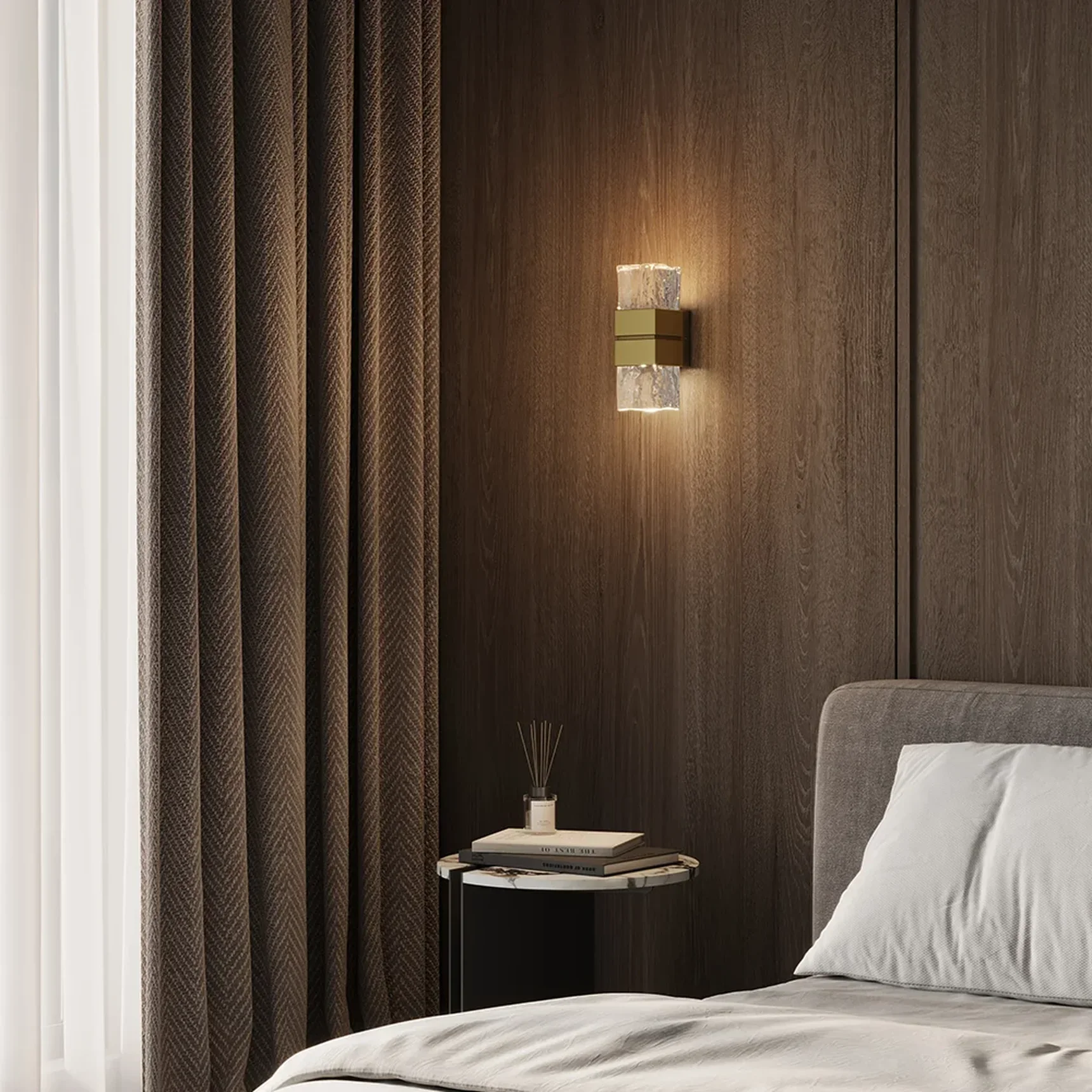 Настенный светильник (бра) Torris 3000К 12Вт, MOD505WL-L12BS3K