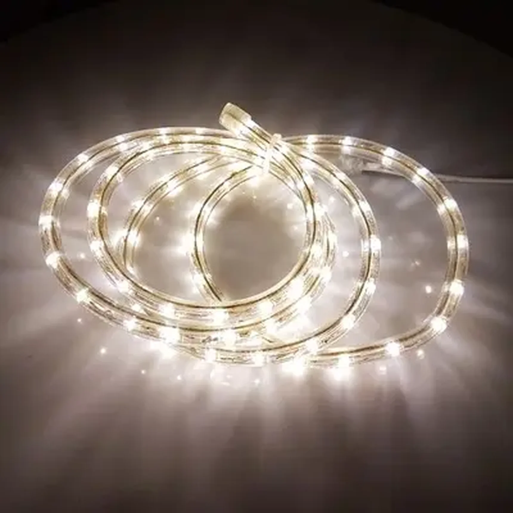 Дюралайт круглый LED-DL-2W-100M-2M-240V-WW белый теплый,13мм, 2М