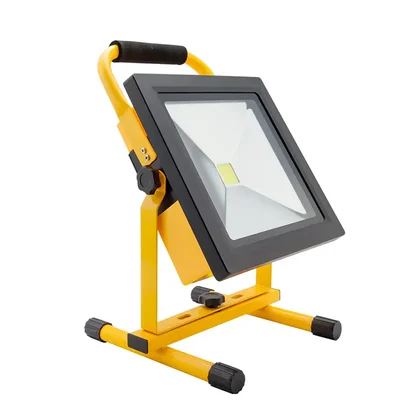 Светодиодный прожектор переносной аккумуляторный Led Favourite RCH FL COB 50W