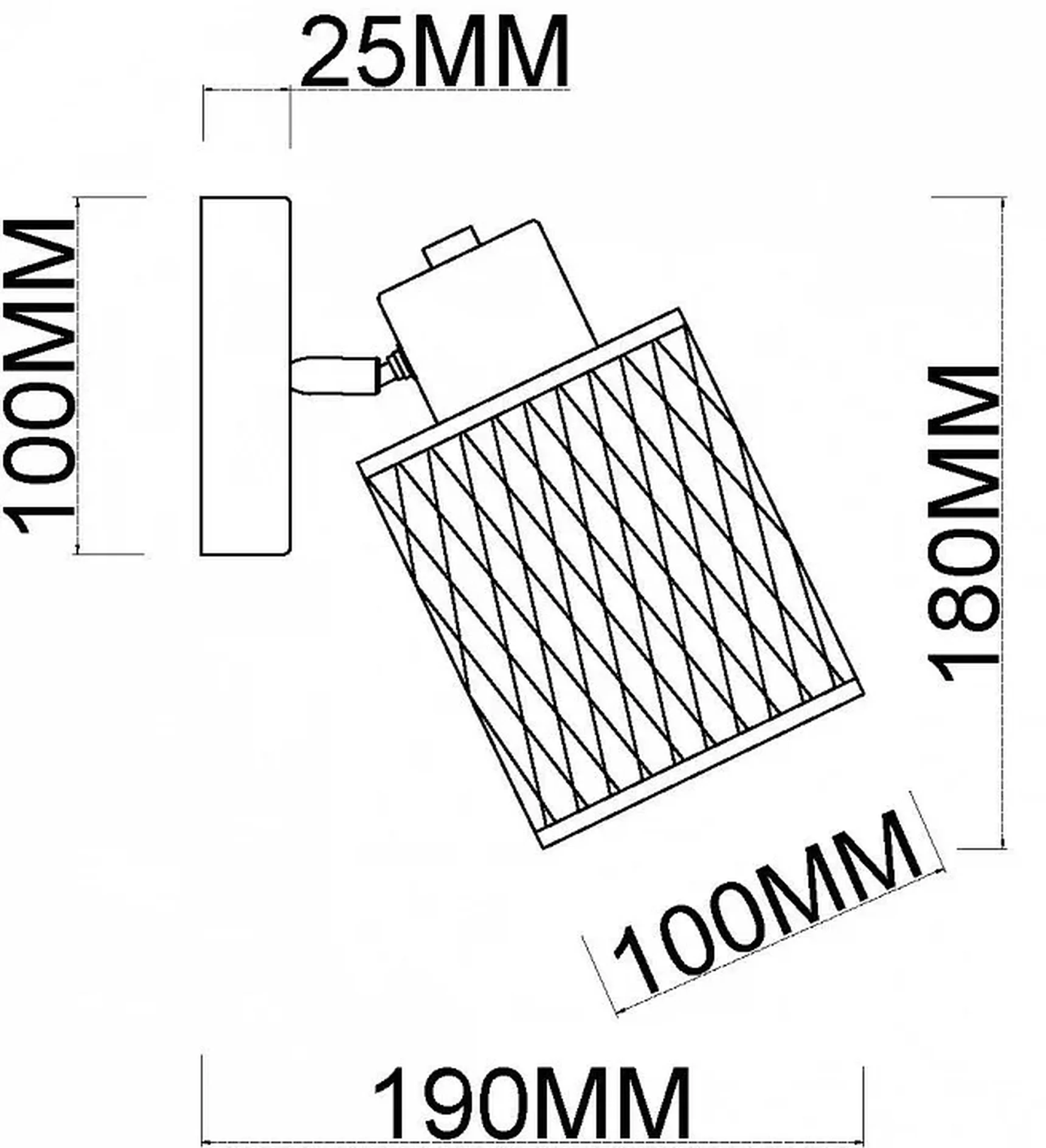 Спот Cathy MR1510-1WC