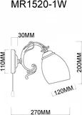 Бра Biene MR1520-1W