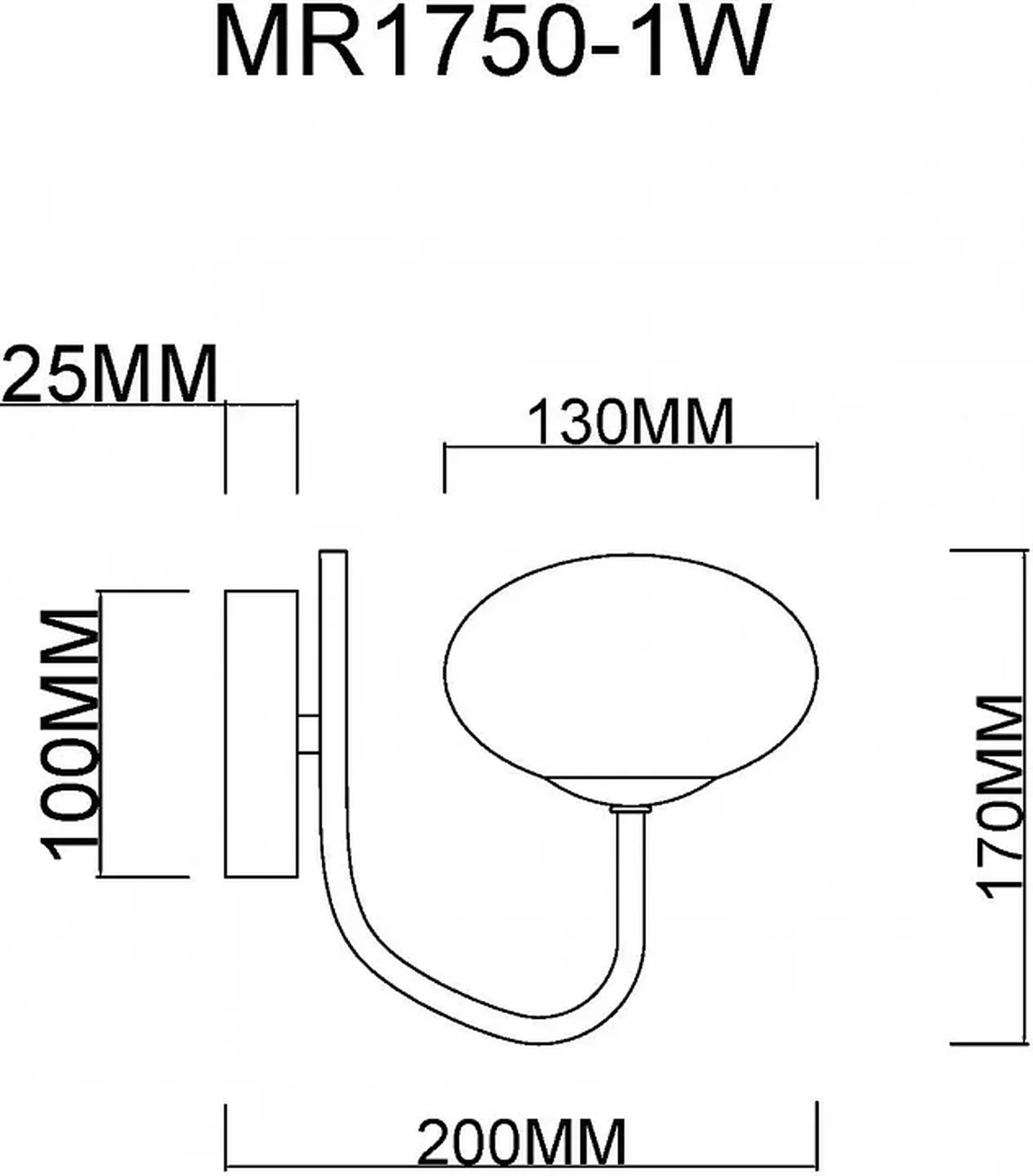 Бра Scott MR1750-1W