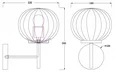 MyFar Настенный светильник Eliza MR1900-1W
