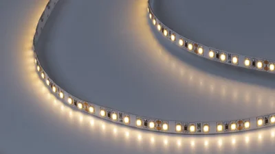 Светодиодная лента 9.6W 3M теплое белое свечение, 010107