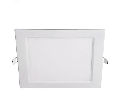 Светильник светодиодный ДВО-15w 6500K 1000 Лм IP40 WH 190мм встраиваемый квадрат