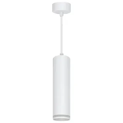 Светильник потолочный Feron ML1708 Barrel LUNA на подвесе MR16 35W 230V, белый 55*200