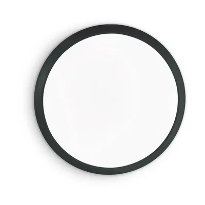 Настенно-потолочный светодиодный светильник Ideal Lux Gemma PL D40 Nero 252629