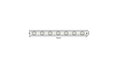 Светодиодная лента wall washer 5050, 42 LED/м, 6,2 Вт/м, 24В , IP67, Цвет: РГБ, SWG-542-24-RGB15-67