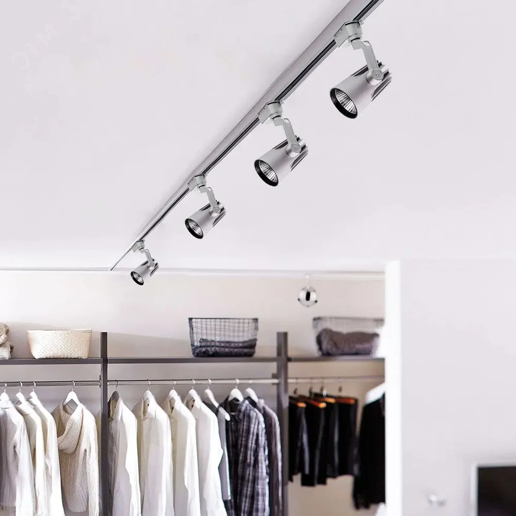 Светильник сетодиодный ДПО- 25Вт 4000K 2200Лм 24° WH (серый) IP40 Jazzway