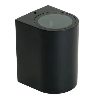 Светильник садово-парковый, 230V GU10, DH014, черный (на стену)