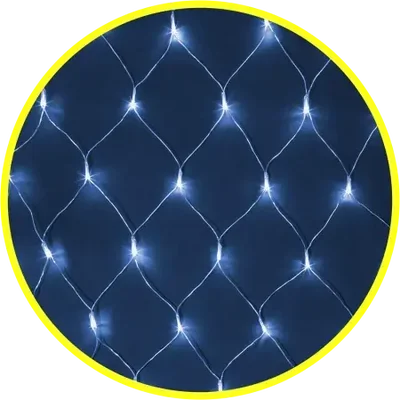 Светодиодная гирлянда NGF-N01-240B-12-2x2m-230-TR-IP20