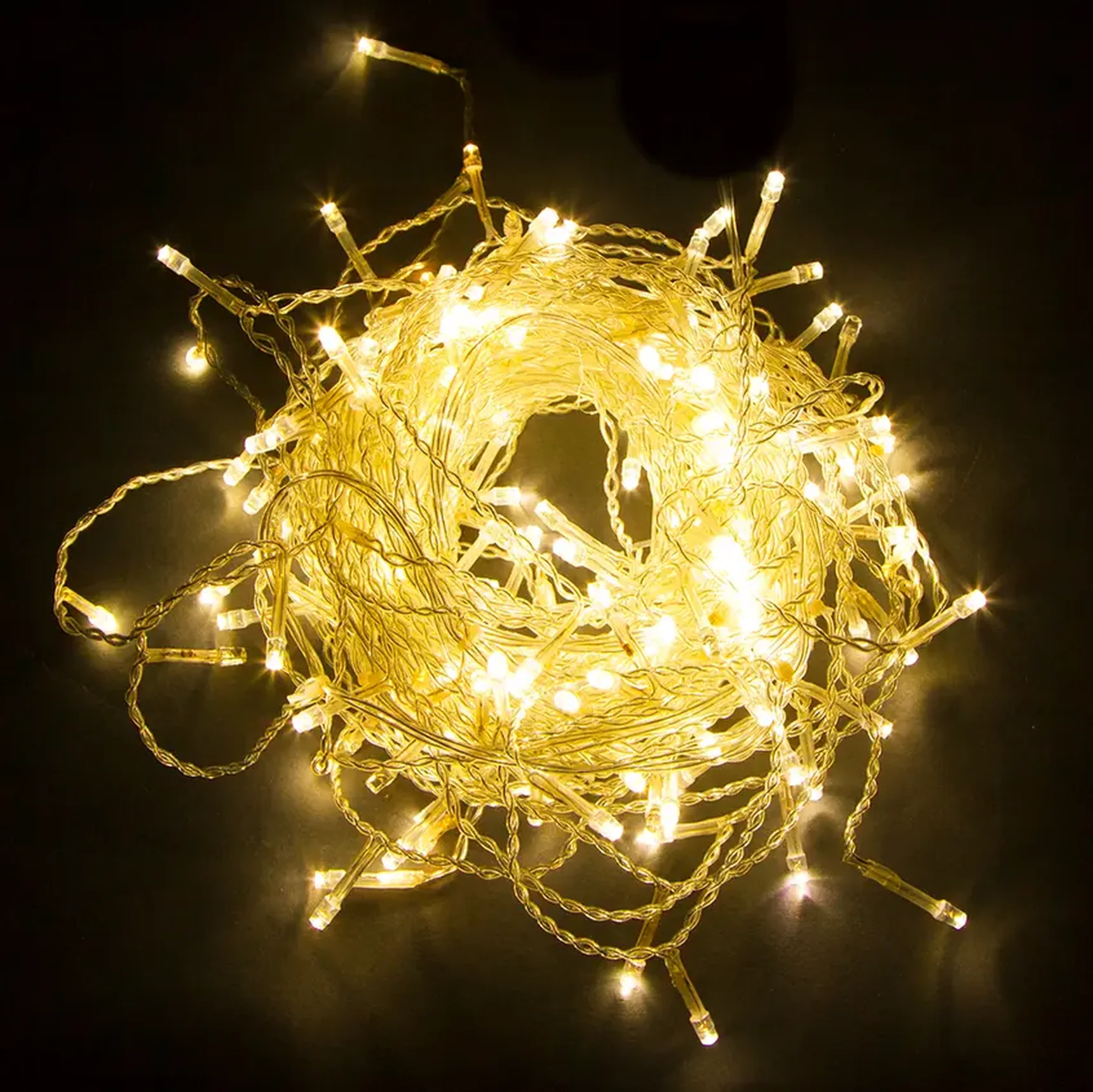 Гирлянда - занавес 230V 480 LED 3*3м, 2700K, IP44 , сетевой шнур 3м в комплекте, CL24