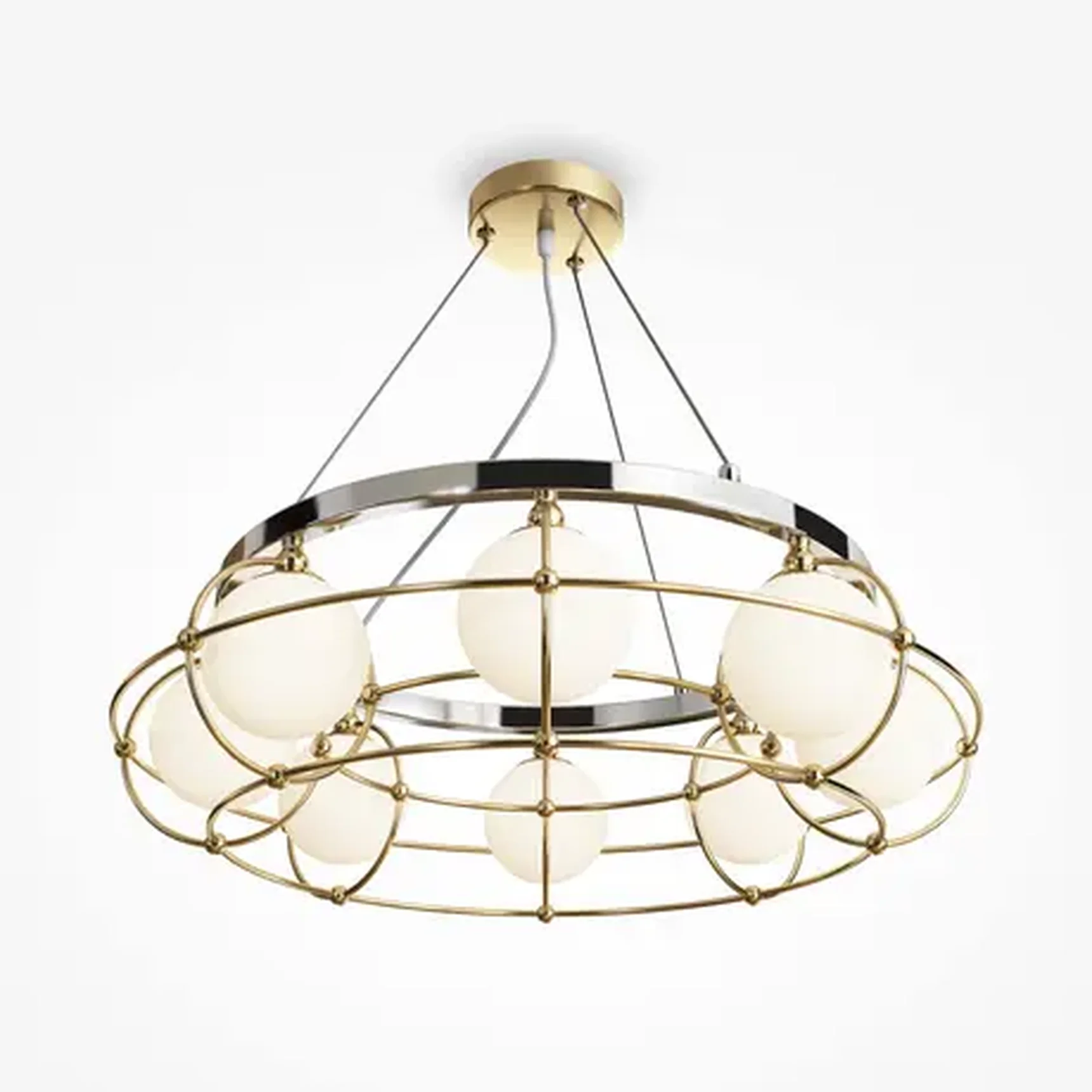 Подвесной светильник Carcass G9х8, MOD312PL-08GCH